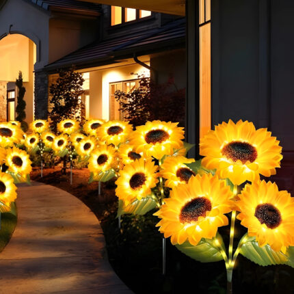 Kaliqo™ – Solar Sunflower LED Lights