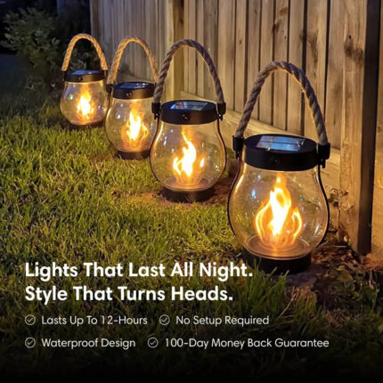 Kaliqo™ | Solar Lantern Outdoor Lights